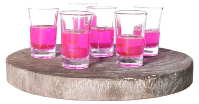 Produktbild von Alessandro Schnapsglaser Florencia Kristall - 6x Stuck - Glas - 70 ml - Schnapsglaser - Likorglaser
