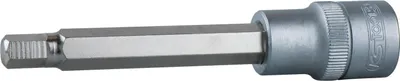 Produktbild von KS Tools 911.1332, Buchse, 1/2", Metrisch, 1 Kopf/Köpfe, 12 mm, Chrom-Vanadium-Stahl