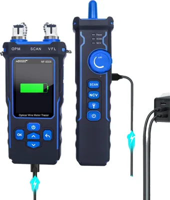 Obrázek produktu pro Tester síťových kabelů, měřič optického výkonu, funkce testování PoE, NF-8508