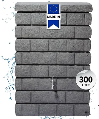 Produktbild von GARANTIA ROCKY Junior Wandtank 300 Liter dark granite