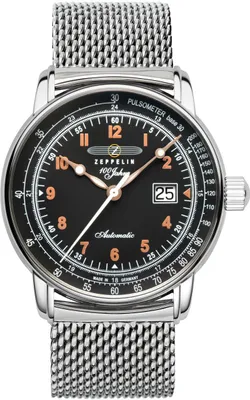 Produktbild von Zeppelin Zeppelin 100 Jahre Automatik Herrenuhr Męski Automatyczny, ETA 2826-2, szwajcarski, rezerwa chodu 42 h, 25 kamieni Zeppelin-7654M-5