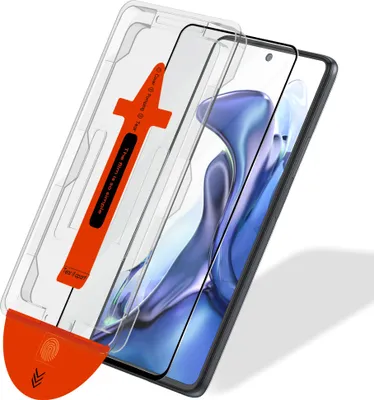 Produktbild von 1-Pack Xiaomi 11T Displayschutzfolie - Gehärtetes Glas | [Automatische Installation] - Blasenfrei