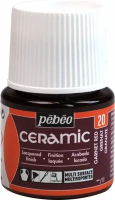 Image de Peinture céramique Pebeo, 45 ml, 20 Grenat