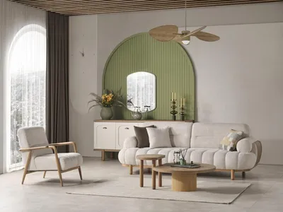 Produktbild von Sofa Polstergarnitur Couch Set Sitzgruppe Polster Sofagarnitur Kombination