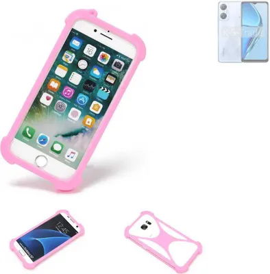 Produktbild von K-S-Trade Handy Hülle kompatibel mit Infinix Hot 20 5G Schutz Hülle Bumper Silikon Schutz Hülle Cover Case Silikoncase Silikonbumper TPU Softcase