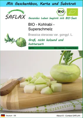 SAFLAX - Gift set - Peanut - 8 Seeds - With gift box, card, label and potting soil - Arachis hypogaea