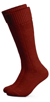 Produktbild von HerzSticht Herren Lange Trachtensocken 1er Pack (Modell: Silberdistel)
