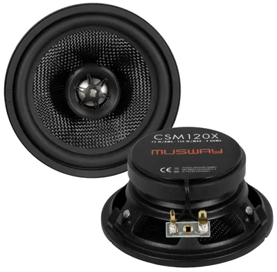 Obrázek produktu pro Musway CSM120X, 2-way, 150 W, 75 W, 4 ohm, 60 - 22000 Hz, 4,9 cm