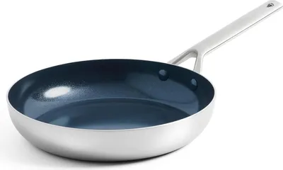 Produktbild von Edelstahl Bratpfanne - PFAS-frei - 24 cm - Silber - Edelstahl