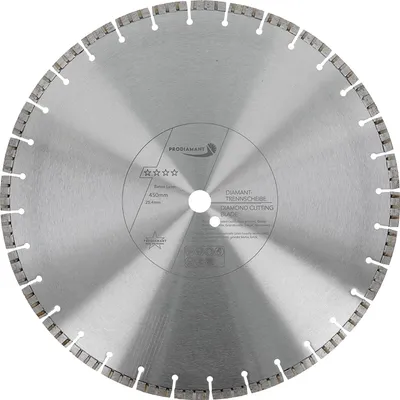 Produktbild von PRODIAMANT Diamanttrennscheibe 450mm Beton Laser Turbo B711