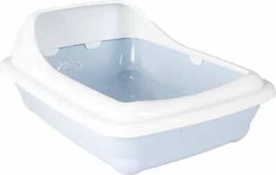 Produktbild von Duvo+ Katzentoilette Birba mit Rand azzurro, Größe: L