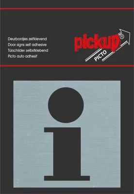 Produktbild von Pickup Route Alu Picto 80x80 mm Informatie