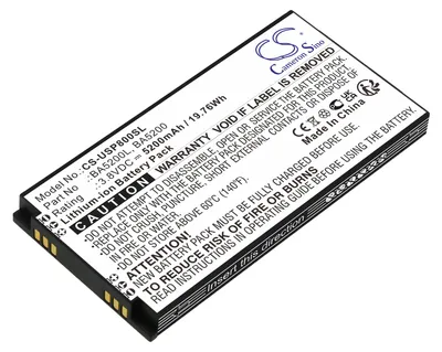 Zdjęcie produktu dla TECHTEK Bateria kompatybilny z [UniStrong] P8II E zastępuje BA5200, kompatybilny z BA5200L