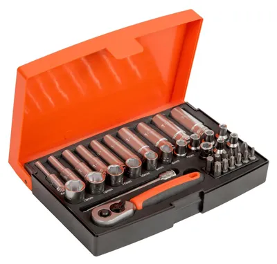 Produktbild von Bahco Steckschlüsselsatz 37teilig SL25L (SL25L)