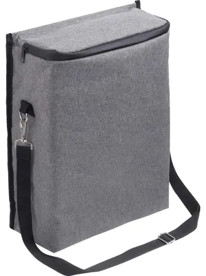 Image de Sac isotherme - Sac glacière - 13 litres - Isolation - Gris - 37 x 30 x 12 cm