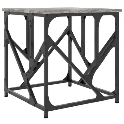 Produktbild von "2026 MODERNE"Couchtisch - Wohnzimmer Tisch modern - Grau Sonoma 45x45x47,5 cm Holzwerkstoff - Kaffeetisch CC2523012