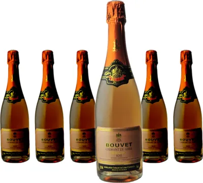 Produktbild von 6 x Bouvet Excellence Crémant de Loire Rosé Brut