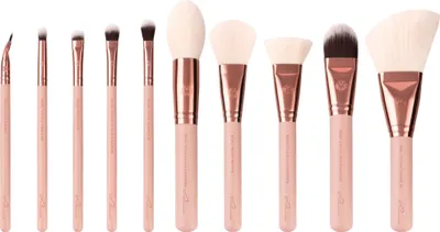 Produktbild von 10-tlg. Set: Make-Up Pinsel 'Expansion Set' in Rosé Golden Vintage - Vegan