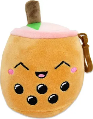Obrázok produktu pre Bubble Tea Pfirsich Plüsch Anhänger - ca. 10 cm