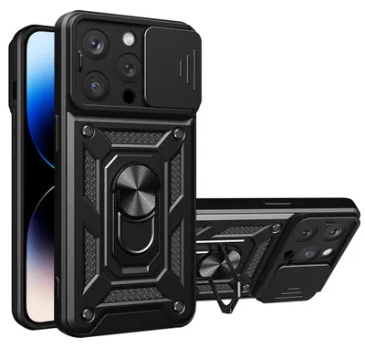 Zdjęcie produktu dla Techsuit CamShield Series etui na iPhone 14 Pro – czarne