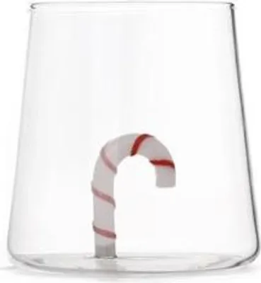 Produktbild von 48 cl Borosilikatglas mit Zuckerstangenverzierung