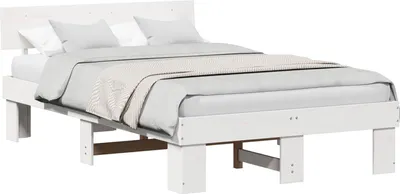 Immagine prodotto di Struttura del letto Bianco 120 x 200 cm Pino massello