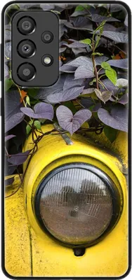 Immagine prodotto di Custodia König Design compatibile con Samsung Galaxy A33 5G - Custodia morbida in plastica per cellulare - Custodia per cellulare "Auto d'epoca"
