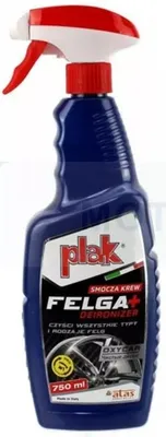 Zdjęcie produktu dla PLAK ATA027612 DRAGON RIM + DEIRONIZER Środek do czyszczenia felg 750 ml