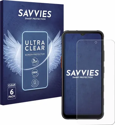 Produktbild von 6x Für Samsung Galaxy XCover 7 / 7 Pro Schutzfolie Savvies Displayschutz Display Schutz Folie Klar Transparent
