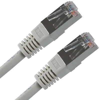 Obrázek produktu pro Neutralle Síťový LAN kabel FTP patchcord RJ45 samec - RJ45 samec 25 m stíněný šedý