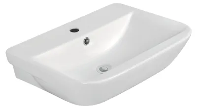 Produktbild von Waschtisch Lenaka 60 x 46 cm weiß glänzend 1276689
