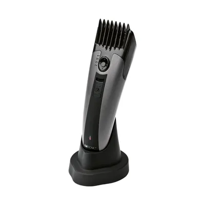 Produktbild von Clatronic Haar- und Bartschneidemaschine | Edelstahl-Präzisionsscherkopf | 3/5/9/13/16 mm | Soft Touch-Griffeinlage | HSM/R 3313 titan/schwarz