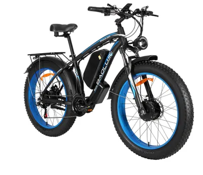 Produktbild von DP2602 Dual-Motor All-Terrain E-Bike,48V 23Ah,Farb-LCD-Display,26×4.0 Zoll,Reichweite 110-120 km