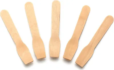 Produktbild von Eislöffel aus Holz, 95 mm, 300 Stück