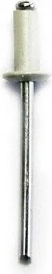 Produktbild von 100x Blindnieten 4,0 x 10mm Popnieten Alu/Stahl Flachkopf Nieten DIN 7337
