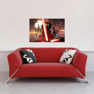 Produktbild von Star Wars - EP7 Galaxy - Poster Plakat - Größe 91,5x61 cm