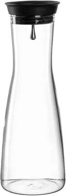 Produktbild von Leonardo Wasserkaraffe CIAO, Karaffe, Wasserbehälter, Materialmix, Klar, 1 L, 018775