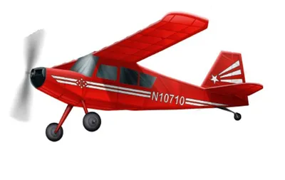 Produktbild von Siva Bellanca Citabria Gummimotormodell Flugzeug Kit aus Balsa