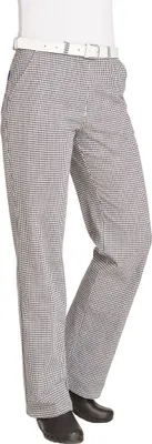 Produktbild von Leiber  Hose Farbe schwarz/weiß Größe 34, 08/290/25