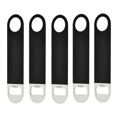 Produktbild von 5 Stück Flaschenöffner Dosenöffner Edelstahl Korkenzieher Bieröffner tragbare Kapselheber für Bar Küche Outdoor Party