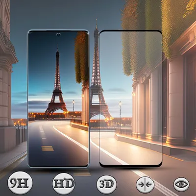 Produktbild von 1-Pack Vivo V29 Displayschutzfolie - Gehärtetes Glas 9H - Super Qualität 3D