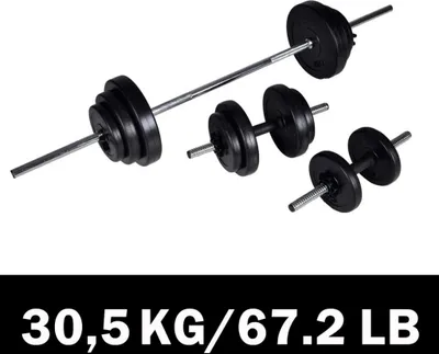 Obrázok produktu pre Sada činka + činka 30,5 kg