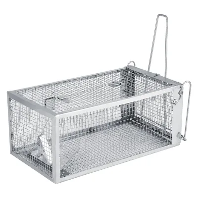 Obrázek produktu pro 26.2 * 14 * 11,4 cm Krysí past Klec Malý živý živočišný škůdce Hlodavec Myš Kontrola návnady Chytit