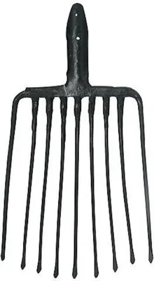 Produktbild von PROREGAL Dunggabel Mistgabel Mistforke Heugabel Streugabel F109, 9 Zinken