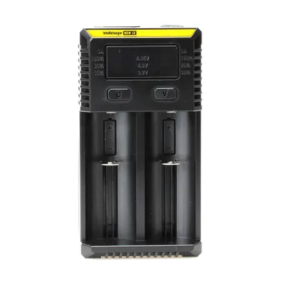 Produktbild von Nitecore NEW i2, Lithium-Eisen-Phosphat (LiFePO4), Lithium-Ion (Li-Ion), Nickel-Metallhydrid (NiMH), AA, AAA, AAAA, C, D