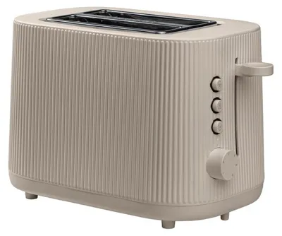 Produktbild von CHiATO toastPLAY Groove Toaster – Heller Sand