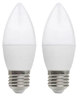 Produktbild von Kobi E27 LED-Lampe B35 9W 806lm 6500K tageslichtweiß 2 Stück