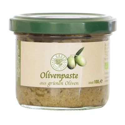 Zdjęcie produktu dla Pasta z zielonych oliwek 100g