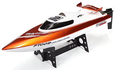 Obrázek produktu pro KIK RC Závodní sportovní člun FT-09 2,4 Ghz, 46 cm oranžová