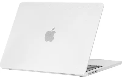 Produktbild von Mobigear Stoßfeste Schutzhülle für MacBook Air 15 Zoll (2023-2026), Hartschalenhülle, Laptop-Schutz, MacBook-Hülle - Transparent - Modell A2941 / A3114 / A3241 / A3448